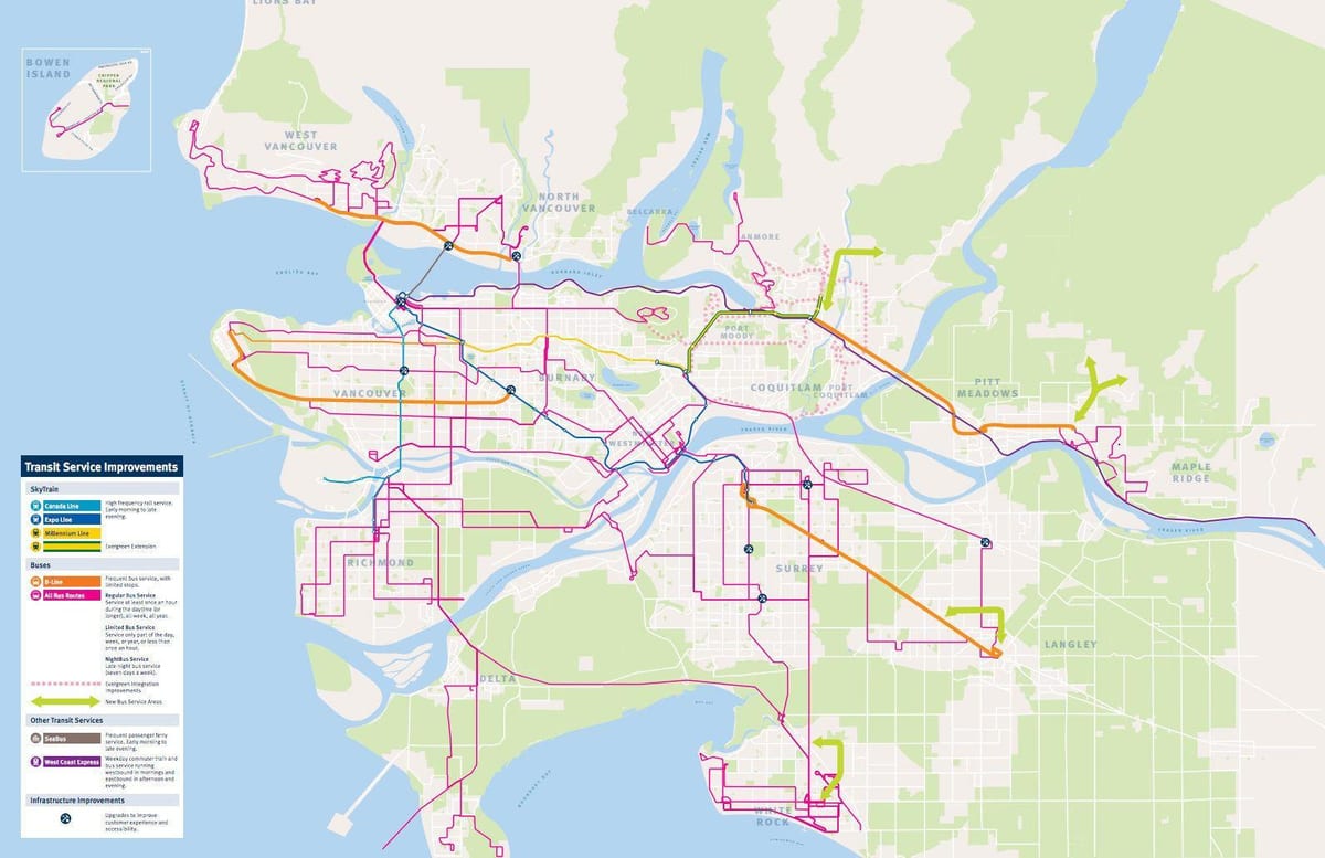 translink মানচিত্র ভ্যাঙ্কুভার skytrain