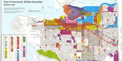 West vancouver জোনিং ম্যাপ